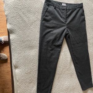 Wildfang plaid dress capri pants, size medium